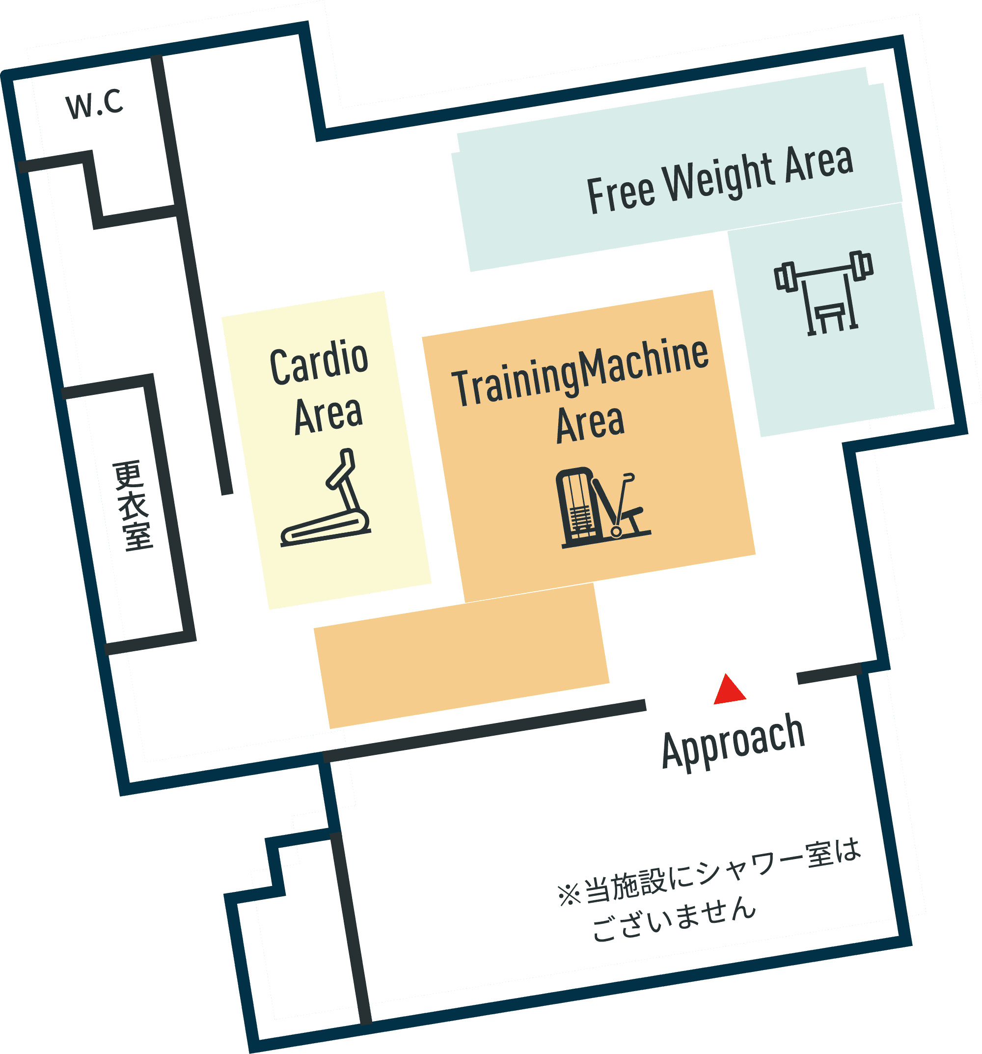 フィットクロス24 店内図
